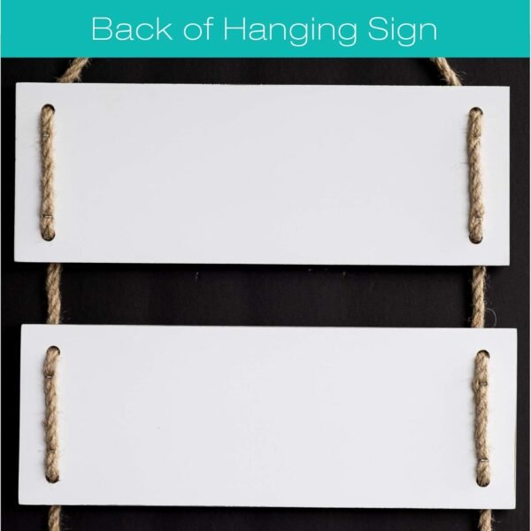 Order high-quality Global Products Big Hanging Wall Sign: Rustic Wooden Decoration (Home, Family, Love, Laughter, Living, Happiness) Hanging Wooden Wall Decoration (11.75"x32") - Image 5
