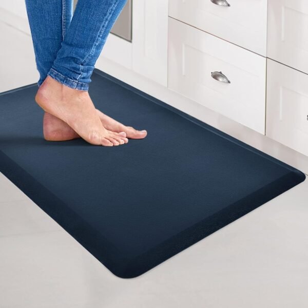Grab high-quality ART3D Anti-Fatigue Mat - Kitchen Mat with 1/2 Inch Cushion - Comfort and Non-Slip Cushion for Standing Desk, Office Oge Floor (17.3"x28", Blue Majolica) - Image 6