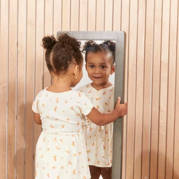 Buy the best ECR4KIDS Infant Single Issed Two-way Mirror, Kids Furniture, Grey Wash - Image 12