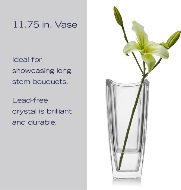 Order recommended Baron Mikasa Crystal Vase, 11.75 inches - Image 6