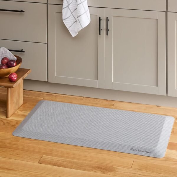 Buy recommended KitchenAid Gourmet Series Kitchen Comfort Gel Mat, Solid Basket Wave, Matte Gray, 20"x39" - Image 3