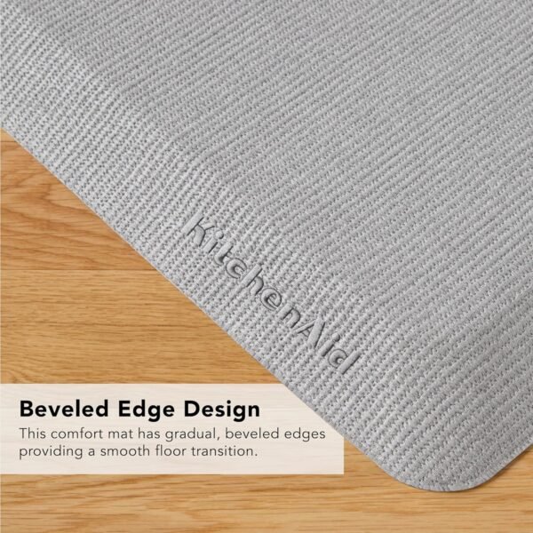 Buy recommended KitchenAid Gourmet Series Kitchen Comfort Gel Mat, Solid Basket Wave, Matte Gray, 20"x39" - Image 8