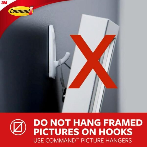 Buy high-quality Command Picture Ledge, 21 inch Damage Free Hanging Floating Shelf, Glue Strips, Quartz, Picture Hangers for Tools to Display Decoration and Photos, 1 Shelf, 10 Command Strips - Image 8