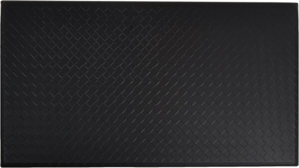 Grab affordable Amazon Basics Anti-Fatigue Standing Mat, Non-slip, Comfort Mat for Home and Office, 20W x 36L x 0.6th, Black, 1 Pack - Image 4