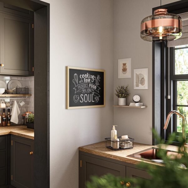Explore affordable U-branded Chalkboard, 17 x 23 inch, Birch Wooden Frame (310U00-01) - Image 7