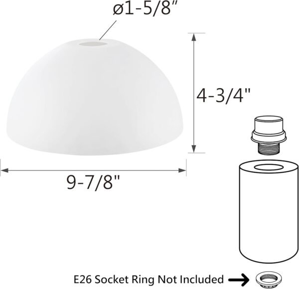 Order high-quality Aspen Creative 28013-15-2, white replacement plastic - Image 4