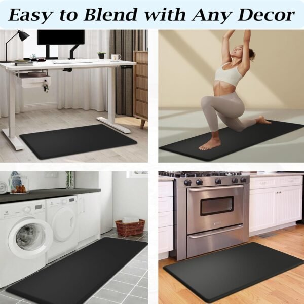 Buy the best Artnice Kitchen Mats for Floors, 3/4 inch Thick Memory Foam Fatigue Mat, Non-Slip Standing Mat, Kitchen Rug with Waterproof Cushion, Office, Sink, Laundry (17.3"x28") - Image 8
