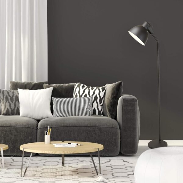 Buy high-quality NEWHOUSE LIGHTINGNHFL-VE-BK VESPER Modern Floor Lamp LED Bulb Included, Black - Image 7
