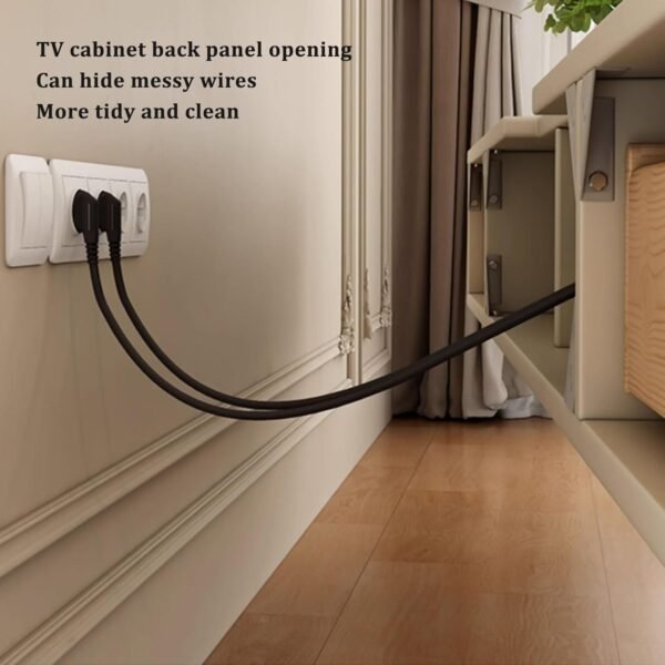 Buy recommended Modern wall mounted TV unit Worm White American Style Floating Media Shelf, Space-saving Storage Cabinet for Living Room, 140cm/55.1in, Stylish and functional design. - Image 7