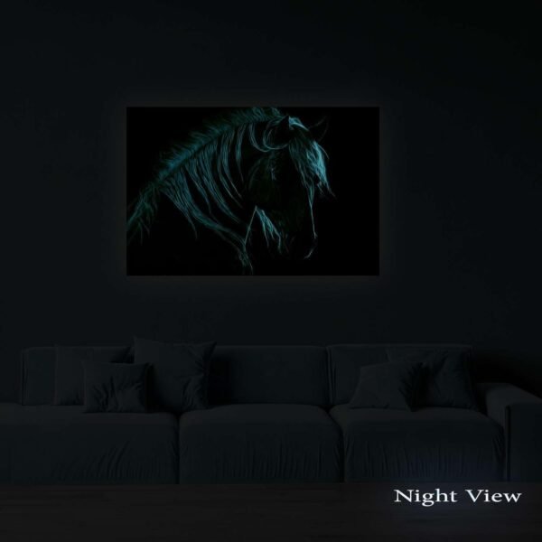 Explore affordable StartOnight Canvas Wall AR -Fairy Tale Horse - Decorative Artwork Big Pust Ready to Hanging for Living Room - Image 5