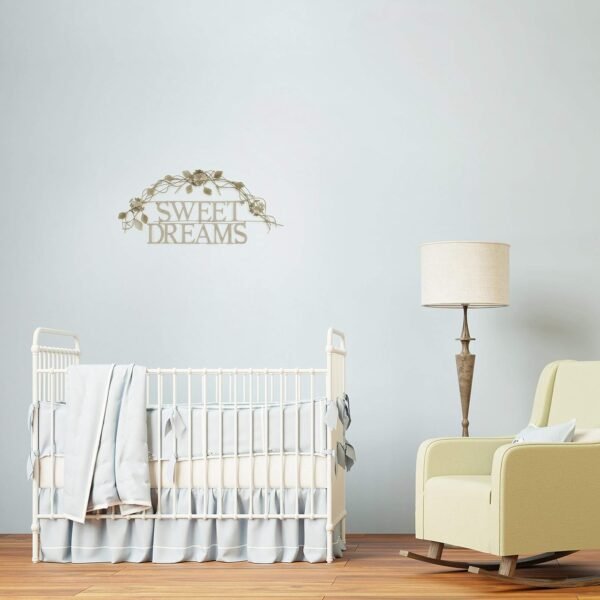 Explore high-quality Luxurious Home Bedroom Wall Decoration - Sweet Dream Decorative Wall Sign - Home Accent Word Art - Modern Rustic or Vintage Farmer Style (White) - Image 4