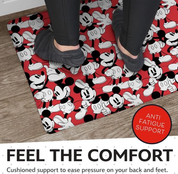 Grab affordable Disney Anti-fatigue Kitchen Mat for Non-Slip Kitchen Floor Mats Non-Slip Floor-resistant PVC Foam Mats with McKee, Minnie, Stitch & Winnie the Poosa Designs - Image 3