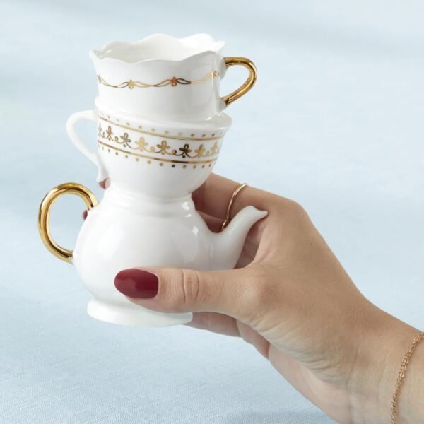 Grab affordable Kate Aspen Vintage Tea Party Antique Crook Ceramic Bad Vase (Medium), Party, Take Home Gift, Wedding Decoration, Table Decoration, Bridal Shower Decoration - Image 6