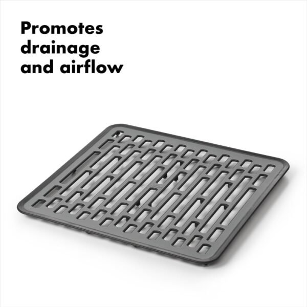 Grab high-quality Oxo Good Grip Small Sink Mat, Gray - Image 4
