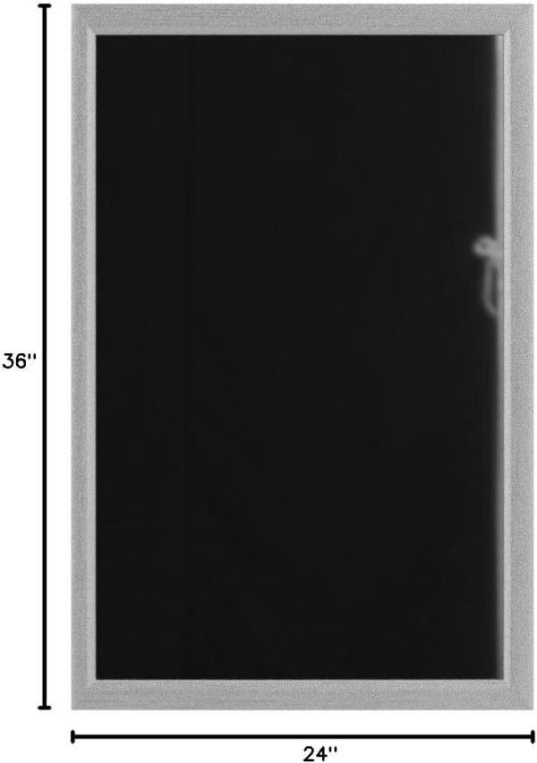 Explore recommended Amazon Basics Rectangular Wall Mount Mirror 24"x36", Standard Trim, Nickel - Image 7