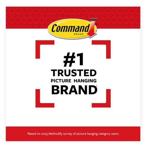 Buy high-quality Command 10 lb Medium Picture Hanging Strip 16 Pairs (32 Command Strips), Damage Free Hang Picture Hanger, Home Decoration Tool Wall Hanging, White Glue - Image 10