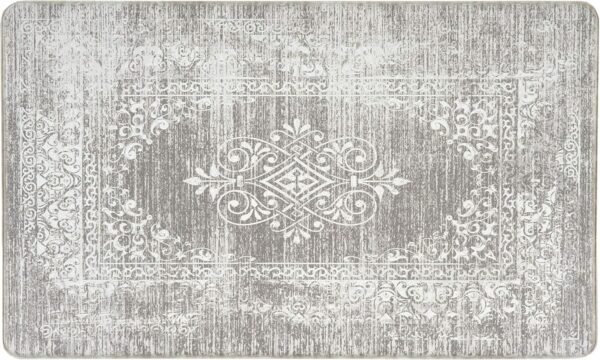 Buy recommended Rug shop suffers traditional vintage design anti-fatigue standing mat 18"x30" gray - Image 3