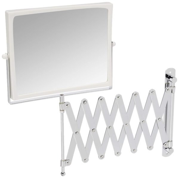 Order high-quality Jardon 2 Swivel Wall Mount Mirror - Vanity Mirror with 5x Magnification and 30-inch Wall Extensions - Model J2020C - Image 3
