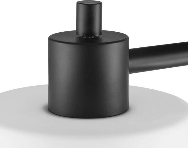 Buy the best Globe Electric 61000144 62" Floor Lamp, Matte Black, Plastic Frost Shade, On/Off Floatry Switch On Socket, 6ft Black Code, Reading Light, Bedroom, Living Room, Home Decor - Image 11