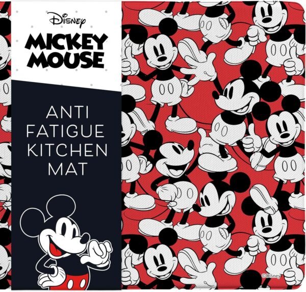 Grab affordable Disney Anti-fatigue Kitchen Mat for Non-Slip Kitchen Floor Mats Non-Slip Floor-resistant PVC Foam Mats with McKee, Minnie, Stitch & Winnie the Poosa Designs - Image 2