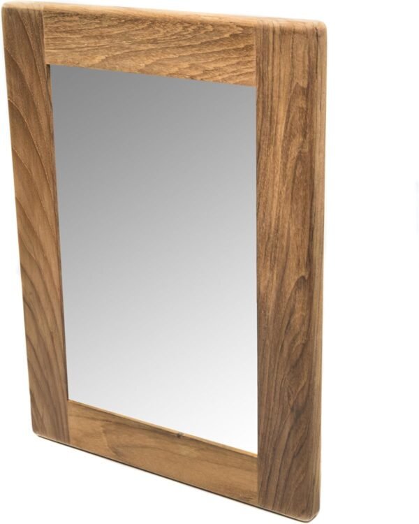 Grab affordable White Cap 62544 Rectangular Teak Mirror-11 "WX 15" H - Image 2