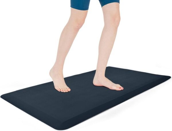 Grab high-quality ART3D Anti-Fatigue Mat - Kitchen Mat with 1/2 Inch Cushion - Comfort and Non-Slip Cushion for Standing Desk, Office Oge Floor (17.3"x28", Blue Majolica) - Image 2
