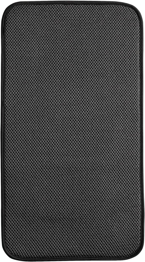 Order high-quality idesign idry fabric mini kitchen countertop absorbent dish drying mat, 18"x9" - black - Image 4
