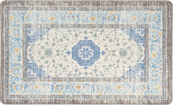 Grab affordable Traditional Rug Shop Anti-Fatigue Standing Mat 18"x30" Blue - Image 3