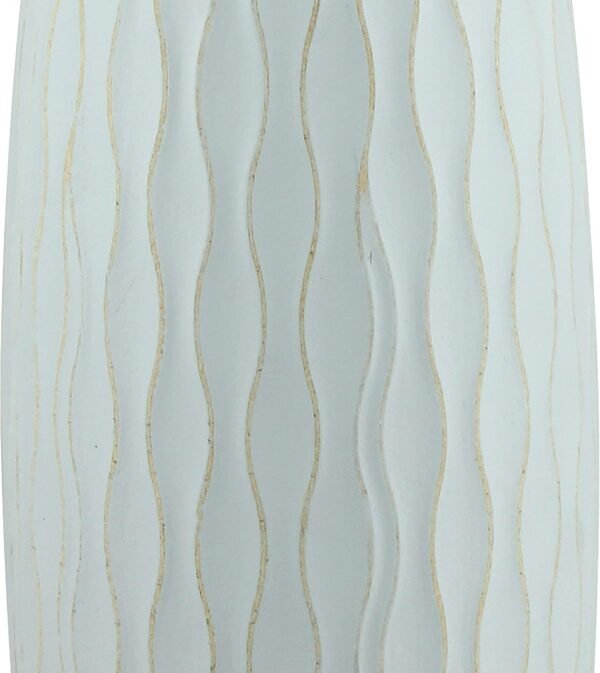 Order high-quality Stonebriar SB-5076C Beach Nostalgia Big Weathered Pale Sea Vase, Light Blue, 15.7" - Image 4