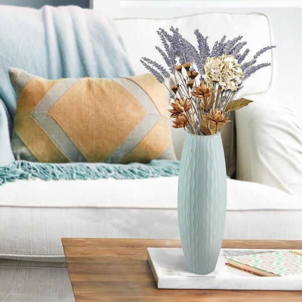 Order high-quality Stonebriar SB-5076C Beach Nostalgia Big Weathered Pale Sea Vase, Light Blue, 15.7" - Image 7