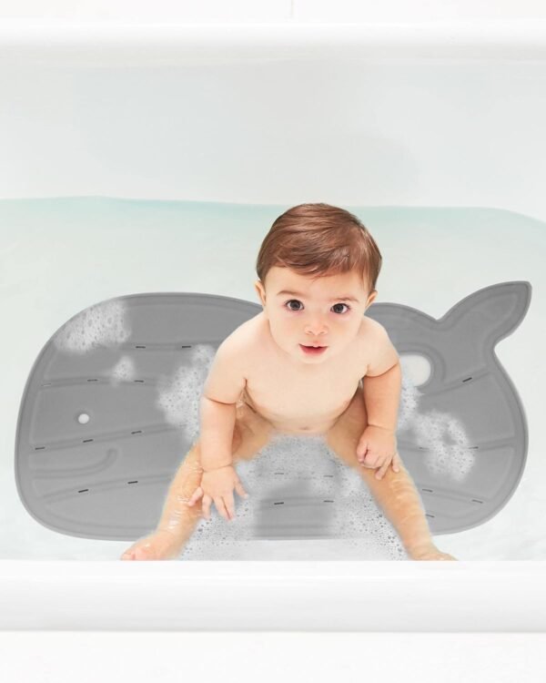 Order high-quality Skip hop non-slip baby bath mat, moby, grey - Image 3