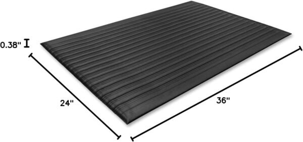 Order affordable Genuine Jaw Air Step Anti-Fatigue Black Matte, 36"L x 24" w - Image 6