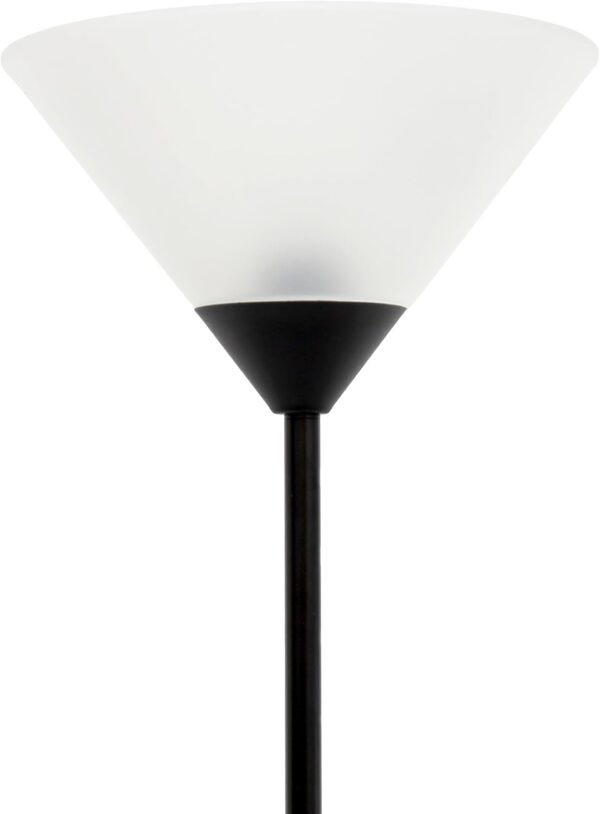 Buy high-quality Simple Design LF1052-BLK 70" Contemporary Classic Metal Upright Floor Lamp for Ambient Lighting, Living Room, Bedroom, Black - Image 7