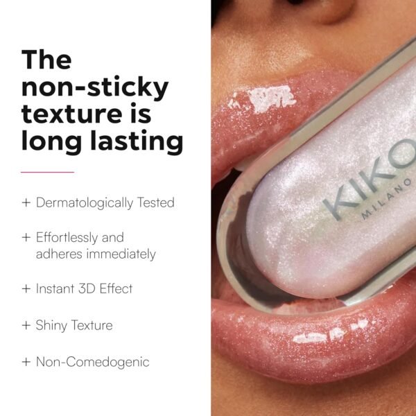 Explore recommended Kiko Milano 3D Hydra Lip Gloss-High Shigh, Hydlating, Plumping, Nonsticky, Moisturizing Lip Makeup - Image 4