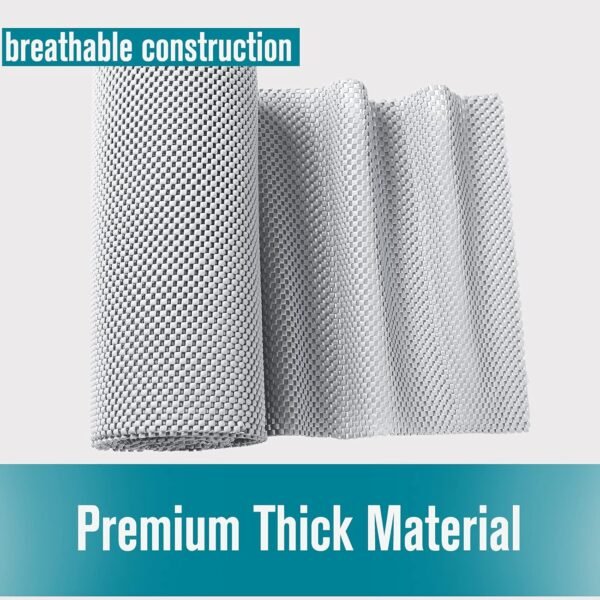 Buy the best Shelf rear, Non-adhesive roll drawer liner 12 inch x 20 feet, Non-slip grip Durable strong clean, Shelf line - Image 8