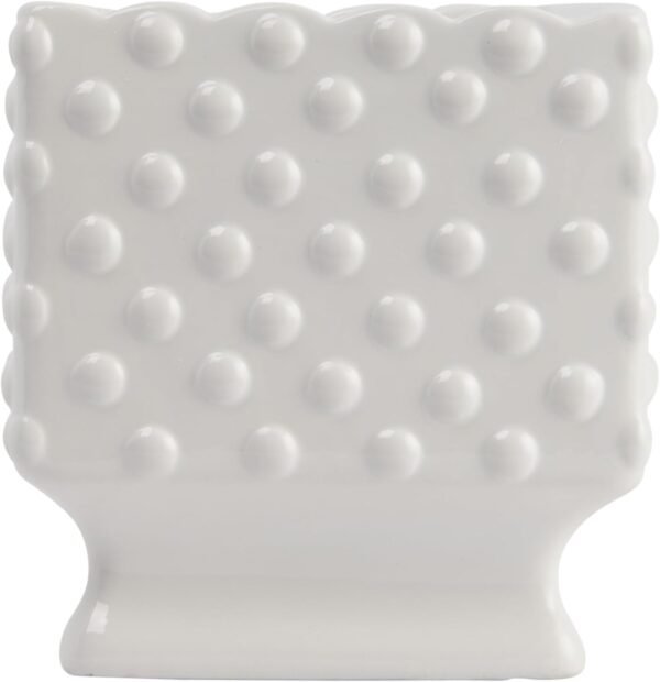 Order recommended Creative Coop White Hob Nail Rectangular Ceramic Aposing - Image 7