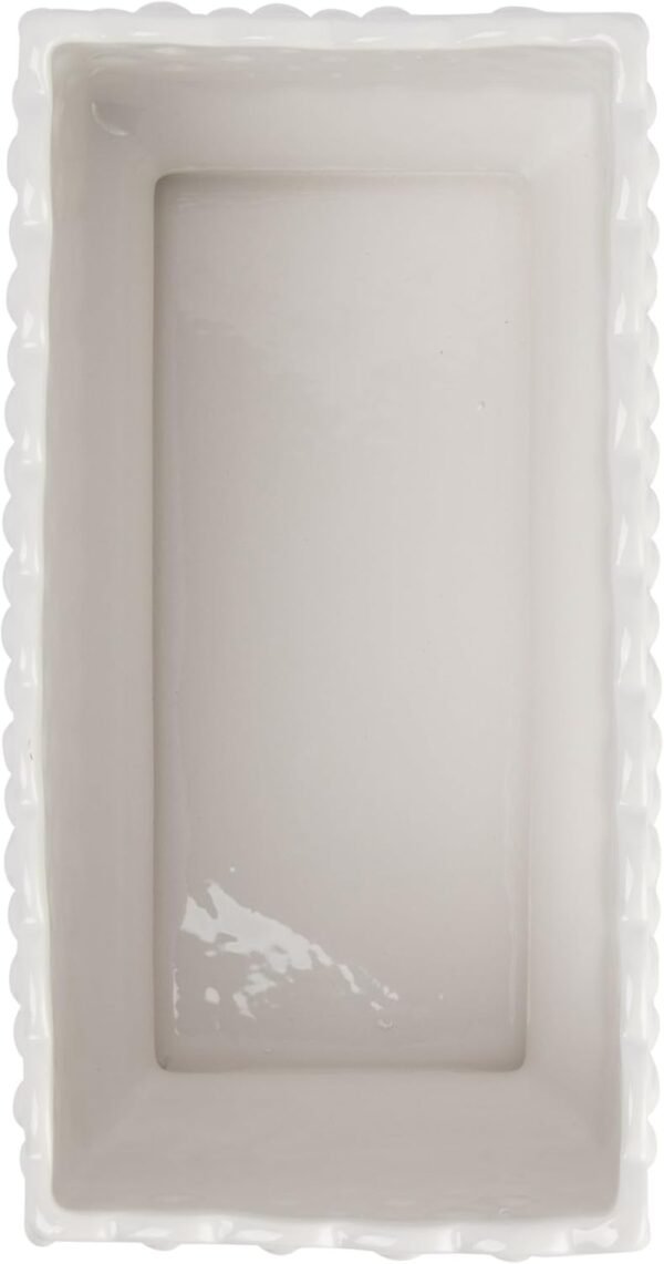Order recommended Creative Coop White Hob Nail Rectangular Ceramic Aposing - Image 10