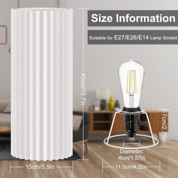Buy recommended Drum Lamp Shade Tall Lamp Shad for Floor Lamp - Image 3