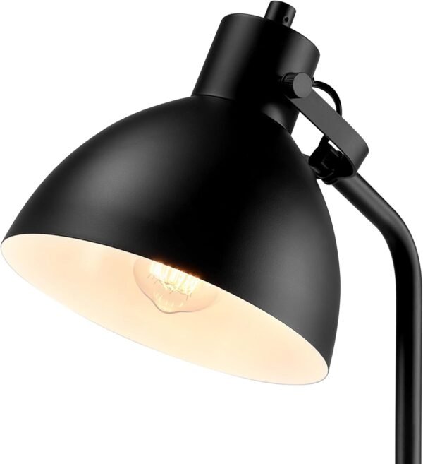 Order recommended Glove Electric 60" Floor Lamp, Matte Black, On/Off Floor Switch Socket, 6ft Black Code, Read Light, Bedroom, Living Room, Home Decor - Image 7
