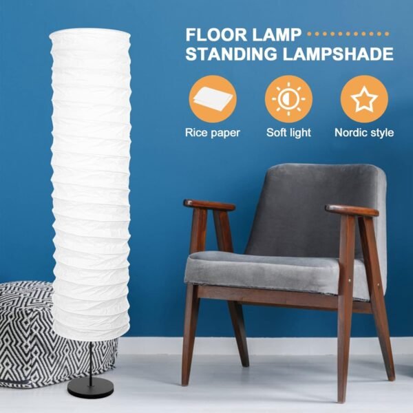 Grab recommended Paper Lamp Shade, Floor Lamp Shade, Rice Paper Lamp Shad - Image 8