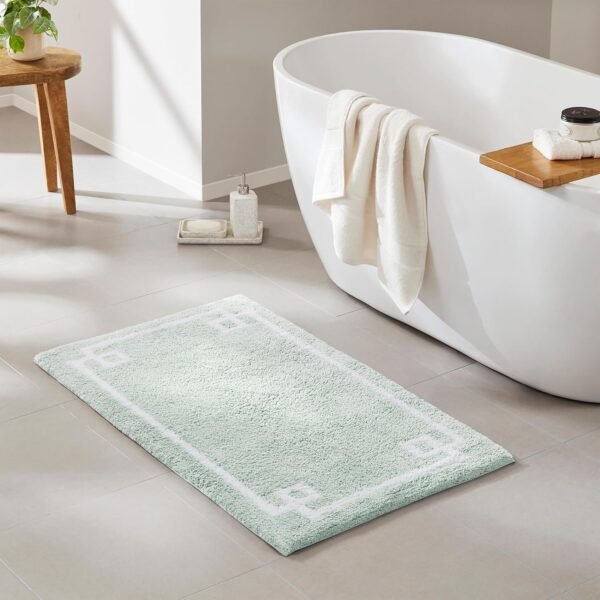 Buy recommended Madison Park Evan 100% Cotton Bathroom Rag Non-Slip Backing Luxury Tufted Plush Stuffed - Image 2