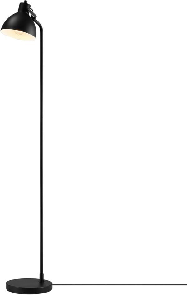 Order recommended Glove Electric 60" Floor Lamp, Matte Black, On/Off Floor Switch Socket, 6ft Black Code, Read Light, Bedroom, Living Room, Home Decor - Image 2