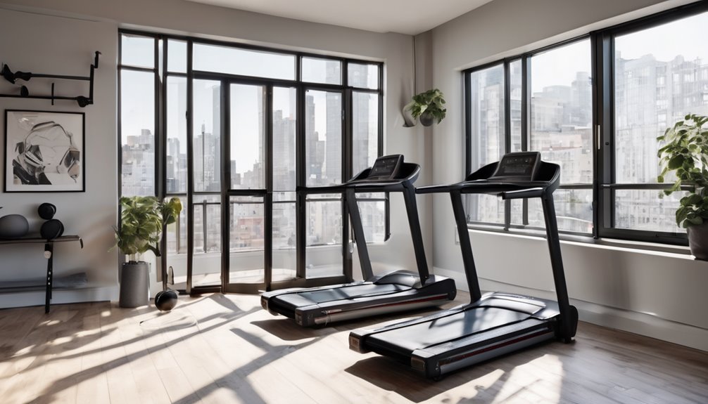 compact quiet apartment workout gear