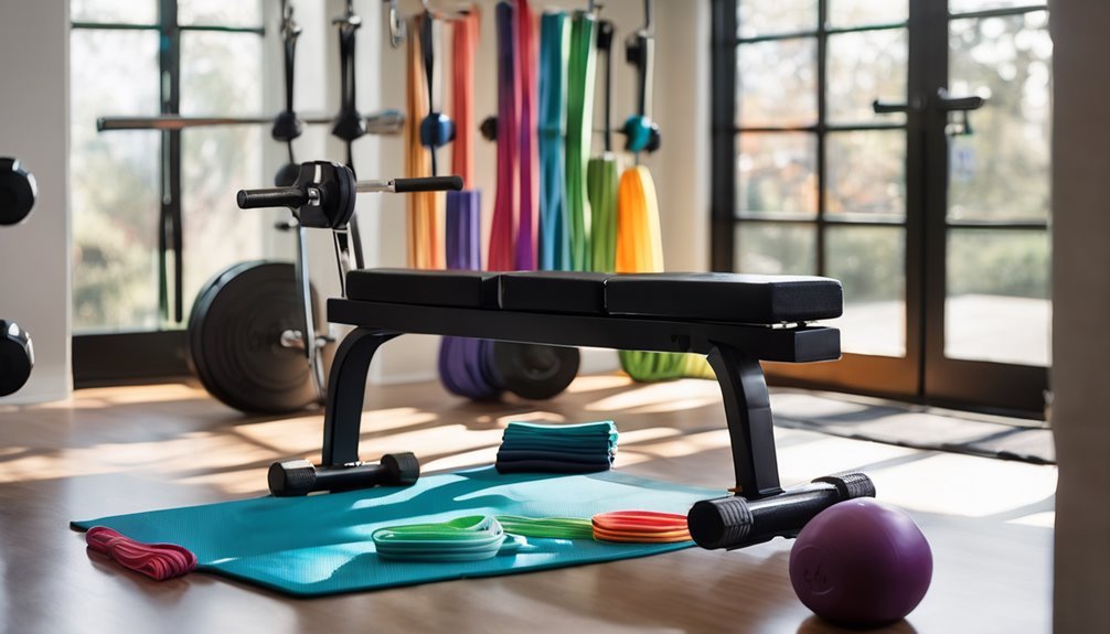 exercise goals space versatility setup