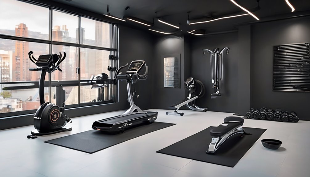 fitness goals and equipment features