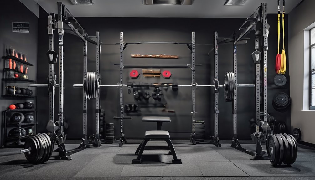 flexible adjustable weightlifting equipment safety durability space efficient