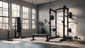 garage gym space saving durable equipment