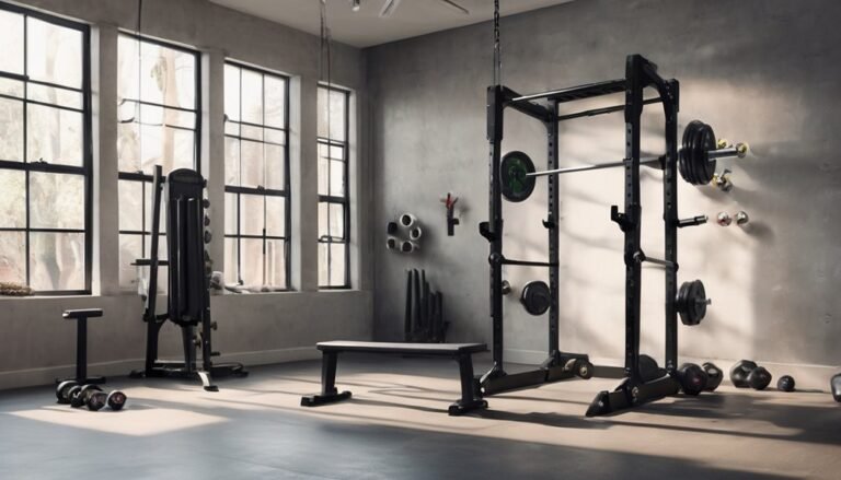 garage gym space saving durable equipment