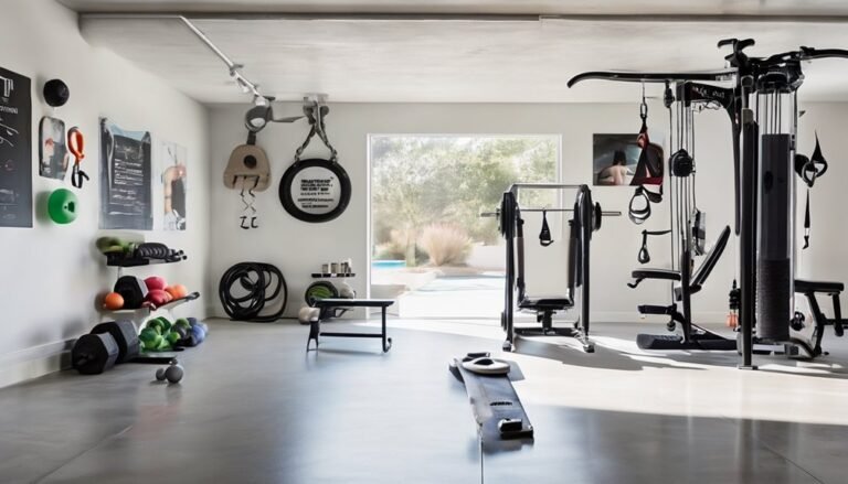 garage home gym essentials for transformation