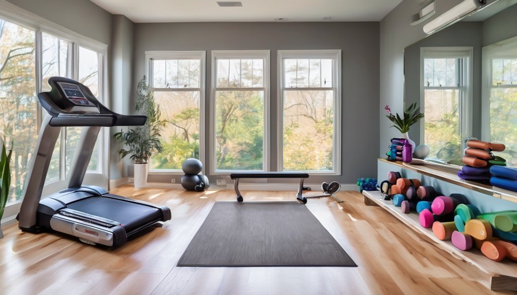 home fitness equipment selection